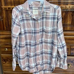 COPY - American eagle pink flannel